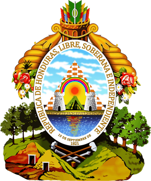 Honduras Coat Of Arms, HD Png Download PNG