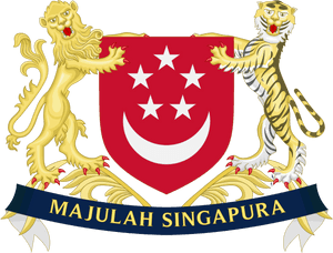 Coat Of Arms Of Singapore - Coat Of Arms Singapore, HD Png Download PNG image with transparent background
