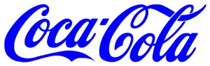 Coca Cola Classic Logo Blue PNG Image