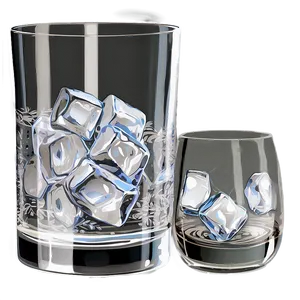 Cocktail Glass With Ice Png 06212024 PNG Image