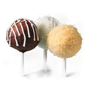 Coconut Cake Pops Png 43 PNG Image