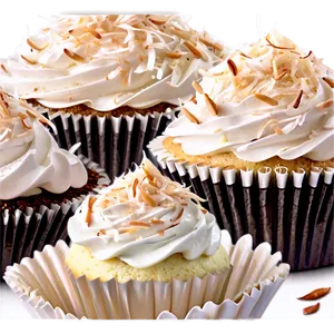 Coconut Cupcakes Png Que79 PNG Image