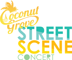 Coconut Grove Street Scene Concert Logo PNG image with transparent background