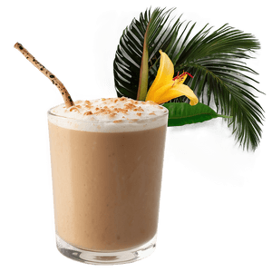 Coconut Latte Tropical PNG eao PNG with transparent background