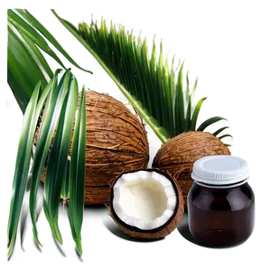 Coconut Oil Cooking Oil Png 06262024 PNG Image