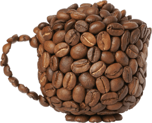 Coffee Beans Cup Png, Transparent Png PNG image with transparent background