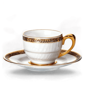 Coffee Cup on Saucer PNG 05042024 PNG