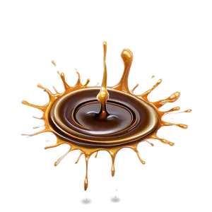 Coffee Splash Pattern Png 06272024 PNG Image