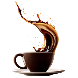 Coffee Splash Wallpaper Png Gyv14 PNG Image