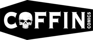 Coffin Comics Logo Skull PNG Image