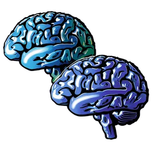 Cognitive Brain Outline Png Chh15 PNG Image