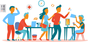 Office Teamwork Clipart , Png Download - Human Resource Management Clipart, Transparent Png PNG image with transparent background