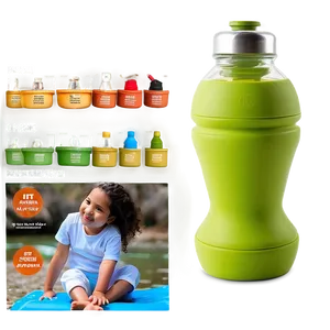 Collapsible Silicone Water Bottle Png 06282024 PNG Image