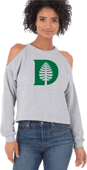 Dartmouth College Women's Cold Shoulder Knit - Girl, HD Png Download PNG image with transparent background