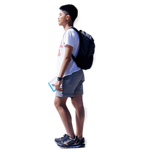 College Student Silhouette PNG scw PNG