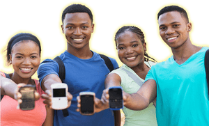 African College Students Png , Png Download - College Students On Phones, Transparent Png PNG with transparent background