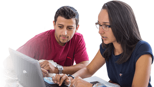 Students At Computer - Png Computer Pictures Students, Transparent Png PNG image with transparent background