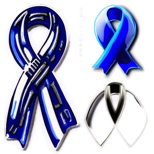 Colon Cancer Ribbon D PNG Image