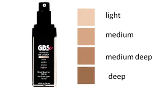 Color Adjusting B B Creamwith Shade Chart PNG Image