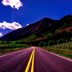 Colorado Road Trip Scenery PNG plm PNG image with transparent background