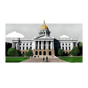 Colorado State Capitol PNG efq PNG image with transparent background