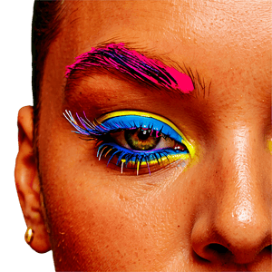 Colored Eyelashes PNG 05042024 PNG