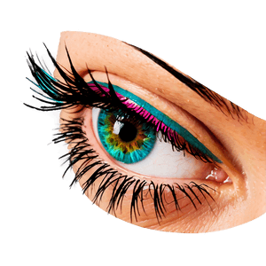 Colored Eyelashes PNG 42 PNG
