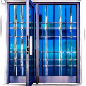 Colored Glass Door Png Pwo12 PNG Image