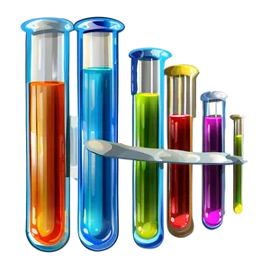 Colored Liquid Test Tubes Png Qio94 PNG Image