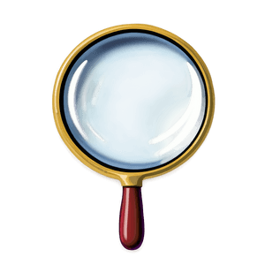 Colored Magnifying Glass PNG 05042024 PNG
