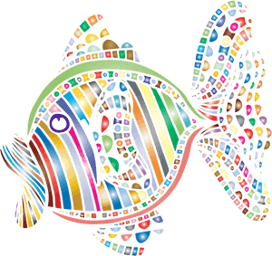 Colorful Refraction Heart Psychedelic Clipart Icon - Arte Abstrata Novo Uso Da Cor Em Planos Linhas E Pontos, HD Png Download PNG with transparent background