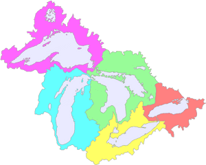 Watershed For The Great Lakes, HD Png Download PNG image with transparent background