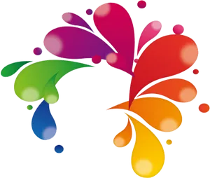 Colorful_ Abstract_ Splash_ Design.png PNG Image