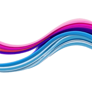 Colorful Abstract Waves PNG yvm97 PNG image with transparent background