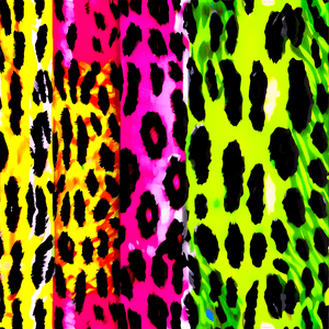 Colorful Animal Print PNG cvw9 PNG with transparent background