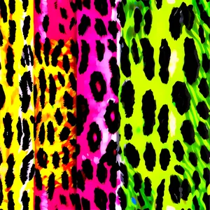 Colorful Animal Print Png Cvw9 PNG Image