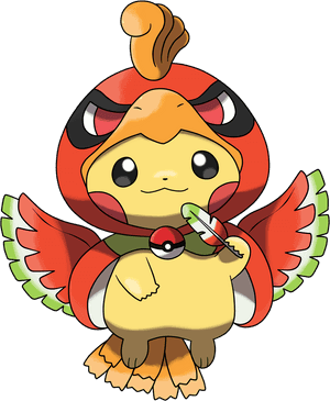 Colorful Anime Character Pokemon PNG image with transparent background
