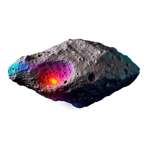 Colorful Asteroid PNG tcm38 PNG with transparent background