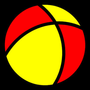 Colorful Beach Volleyball Graphic PNG image with transparent background