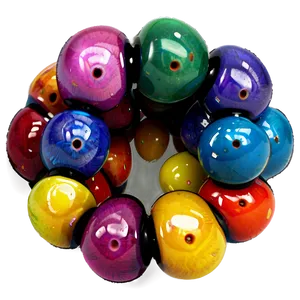 Colorful Beads Png Dxu84 PNG Image