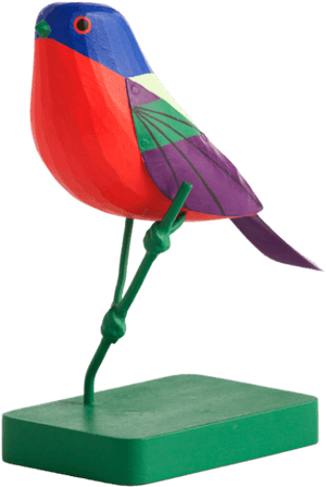 Charley Harper Wooden Bird, HD Png Download PNG image with transparent background