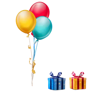 Colorful Birthday Emoji Png Hen PNG Image