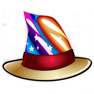 Colorful Birthday Hat PNG 73 PNG