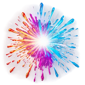 Colorful Blast Effect Png Dhc63 PNG Image