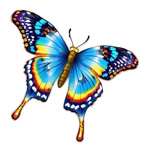 Colorful Butterflies PNG cbl PNG image with transparent background