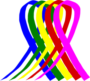 Transparent Cancer Ribbons Png - All Cancer Ribbon Png, Png Download PNG with transparent background