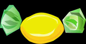 Colorful Candy Illustration PNG image with transparent background