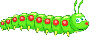 Caterpillar Clip Art Vector Graphics Image Portable - Transparent Background Caterpillar Clipart Png, Png Download PNG with transparent background