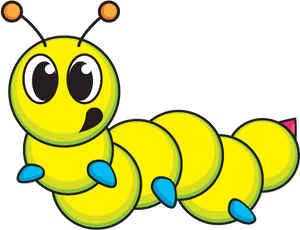 Caterpillar Png - Formation Of Caterpillar To Butterfly, Transparent Png PNG with transparent background
