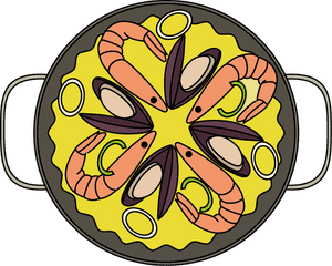 Transparent Quiche Clipart - Paella Clipart, HD Png Download PNG with transparent background